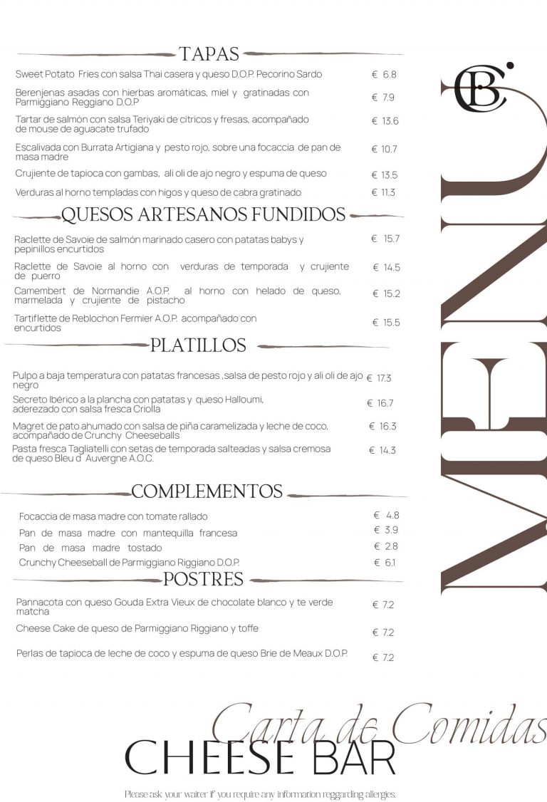 QUESARIUM Cheese bar & Cocktails in Barcelona.